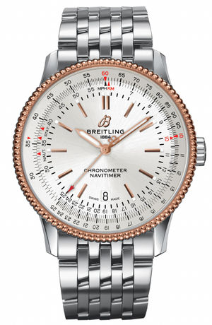 Breitling Navitimer Automatic 41mm White Dial Silver Stainless Steel Mens Watch - U17326211G1A1 Buy Now By Breitling