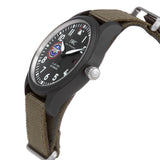IWC Pilot’s Watch Mark XVIII Top Gun Edition “SFTI” Black Dial Green Nylon Strap Watch for Men - IW324712 Buy Now By IWC