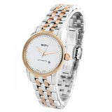 Mido Baroncelli III Automatic White Dial Two Tone Steel Strap Watch For Women - M7600.9.N6.1 Buy Now By Mido