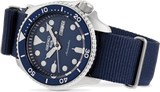 Seiko 5 Sports Automatic SKX Blue Dial Blue NATO Strap Watch For Men - SRPD51K2 Buy Now By Seiko