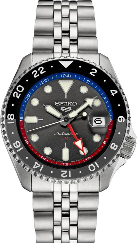 Seiko 5 Sports Special Edition Automatic Grey Dial Silver Steel Strap Watch For Men - SSK019K1 Buy Now By Seiko