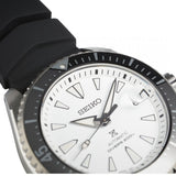Seiko Shogun Prospex Titanium Divers Automatic White Dial Black Rubber Strap Watch For Men - SPB191J1 Buy Now By Seiko