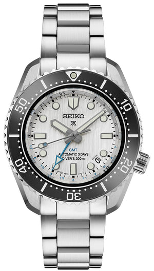Seiko Prospex Sea Arctic Ocean GMT Limited Edition Silver Dial Silver Steel Strap Watch For Men - SPB439J1 Buy Now By Seiko