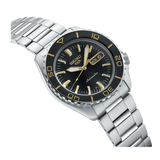 Seiko 5 Sport Automatic SKX Series Black Dial Silver Steel Strap Watch for Men - SRPK99K1 Buy Now By Seiko