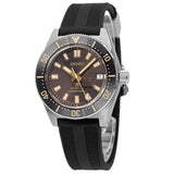 Seiko Prospex 1965 Diver's Modern Re-Interpretation Automatic Brown Dial Black Rubber Strap Watch For Men - SPB147J1 Buy Now By Seiko