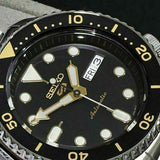 Seiko 5 Sports Automatic Black Dial Silver Steel Strap Watch For Men - SRPD57K1 Buy Now By Seiko