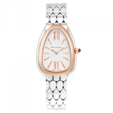 Bvlgari Serpenti Seduttori Quartz Silver Dial Silver Steel Strap Watch for Women - SERPENTI103144 Buy Now By Bvlgari
