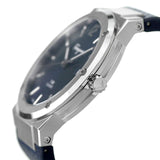 Salvatore Ferragamo F-80 Classic Blue Dial Blue Leather Strap Watch for Men - SFDT00719 Buy Now By Salvatore Ferragamo