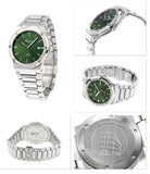 Salvatore Ferragamo F-80 Classic Green Dial Silver Steel Strap Watch for Men - SFDT02123 Buy Now By Salvatore Ferragamo