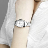 Fossil Wallace Silver Dial Silver Steel Strap Watch for Women - ES3174 Buy Now By Fossil