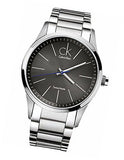 Calvin Klein Bold Grey Dial Silver Steel Strap Watch for Men - K2241107 Buy Now By Calvin Klein