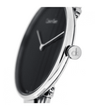 Calvin Klein Drift Black Dial Silver Steel Strap Watch for Women - K6S2N111 Buy Now By Calvin Klein