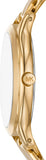Michael Kors Runway Three-Hand White Dial Gold Steel Strap Watch for Women - MK7472 Buy Now By Michael Kors