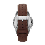 Fossil Grant Chronograph Black Dial Brown Leather Strap Watch for Men - FS4813 Buy Now By Fossil