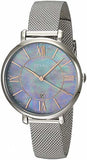 Fossil Jacqueline Mother of Pearl Blue Dial Silver Mesh Strap Watch for Women - ES4322 Buy Now By Fossil