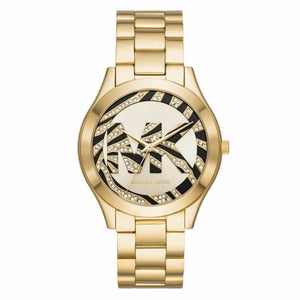 Michael Kors Runway Gold Dial Gold Steel Strap Watch For Women - MK4561 Buy Now By Michael Kors