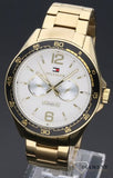 Tommy Hilfiger Sport White Dial Gold Steel Strap Watch for Men - 1791365 Buy Now By Tommy Hilfiger