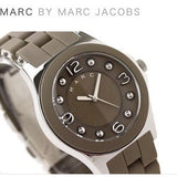Marc Jacobs Pelly Grey Dial Grey Silicone Strap Watch for Women - MBM2539 Buy Now By Marc Jacobs