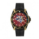 Gucci Dive Quartz Red Dial Black Rubber Strap Watch For Men - YA136325 Buy Now By Gucci