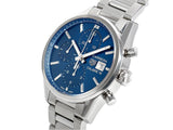 Tag Heuer Carrera Chronograph 41mm Blue Dial Silver Steel Strap Watch for Men - CBK2112.BA0715 Buy Now By Tag Heuer