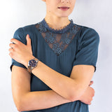 Michael Kors Bradshaw Chronograph Blue Dial Two Tone Steel Strap Watch For Women - MK6389 Buy Now By Michael Kors