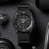 Seiko 5 Sports Automatic Black Dial Black NATO Strap Watch For Men - SRPD79K1 Buy Now By Seiko