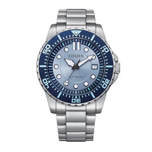 Citizen Mechanical Automatic Blue Dial Silver Steel Strap Watch for Men - NJ0178-81M Buy Now By Citizen