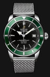 Breitling Superocean Heritage 42mm Chronograph Green Bezel Mens Watch - A1732136 Buy Now By Breitling