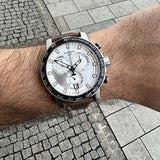 Tissot Supersport Chrono Silver Dial Brown Leather Strap Watch for Men - T125.617.16.031.00 Buy Now By Tissot