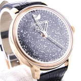 Swarovski Crystalline Hours Black Dial Black Leather Strap Watch for Women - 5295377 Buy Now By Swarovski