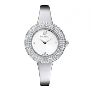 Swarovski Crystal Rose Silver Dial Silver Steel Strap Watch for Women - 5483853 Buy Now By Swarovski