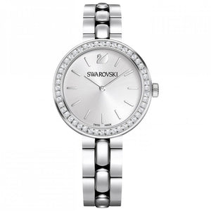 Swarovski Daytime Crystal Silver Dial Silver Steel Strap Watch for Women - 5095600 Buy Now By Swarovski