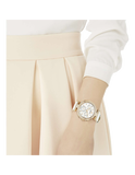 Swarovski Era Journey Silver Dial White Leather Strap Watch for Women - 5295369 Buy Now By Swarovski