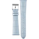 Swarovski Octea Lux Chrono Blue Dial Blue Leather Strap Watch for Women - 5580600 Buy Now By Swarovski