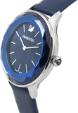 Swarovski Octea Nova Blue Dial Blue Leather Strap Watch for Women - 5295349 Buy Now By Swarovski