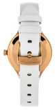 Swarovski Lovely Crystals Mother of Pearl Dial White Leather Strap Watch for Women - 5242904 Buy Now By Swarovski