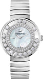 Swarovski Lovely Crystal Mother of Pearl Dial Silver Steel Strap Watch for Women - 1160307 Buy Now By Swarovski