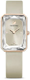 Swarovski Uptown Crystal Grey Dial Grey Leather Strap Watch for Women - 5547716 Buy Now By Swarovski