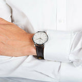 Tissot T Classic Tradition White Dial Brown Leather Strap Watch For Men - T063.610.16.037.00 Buy Now By Tissot