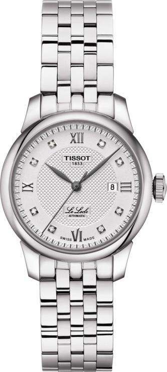 Tissot Le Locle Lady Automatic Diamonds Silver Dial Silver Steel Strap Watch For Women - T006.207.11.036.00 Buy Now By Tissot