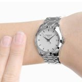Tissot T Trend Couturier White Dial Silver Steel Strap Watch For Women - T035.210.11.011.00 Buy Now By Tissot