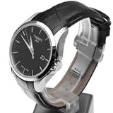 Tissot T Trend Couturier Black Dial Black Leather Strap Watch For Women - T035.210.16.051.00 Buy Now By Tissot