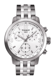 Tissot PRC 200 Chronograph Quartz Silver Dial Silver Steel Strap Watch For Men - T055.417.11.037.00 Buy Now By Tissot