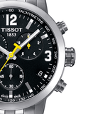 Tissot PRC 200 Chronograph Black Dial Stainless Steel Watch For Men - T0554171105700 Buy Now By Tissot