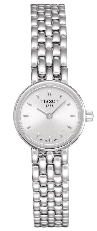 Tissot T Lady Lovely Silver Dial Silver Steel Strap Watch For Women - T058.009.11.031.00 Buy Now By Tissot