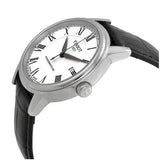 Tissot Carson Powermatic 80 White Dial Black Leather Strap Watch For Men - T085.407.16.013.00 Buy Now By Tissot