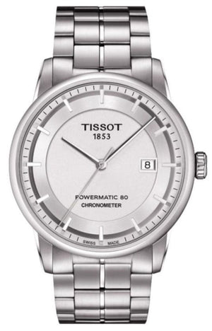 Tissot Luxury Powermatic 80 Silver Dial Silver Steel Strap Watch For Men - T086.408.11.031.00 Buy Now By Tissot