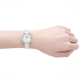 Tissot T Lady Flamingo White Dial White Leather Strap Watch For Women - T094.210.16.011.00 Buy Now By Tissot