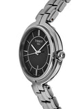 Tissot T Trend Flamingo Black Dial Silver Steel Strap Watch For Women - T094.210.11.051.00 Buy Now By Tissot