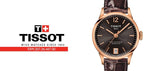 Tissot Chemin Des Tourelles Powermatic 80 Lady Brown Dial Brown Leather Strap Watch For Women - T099.207.36.447.00 Buy Now By Tissot